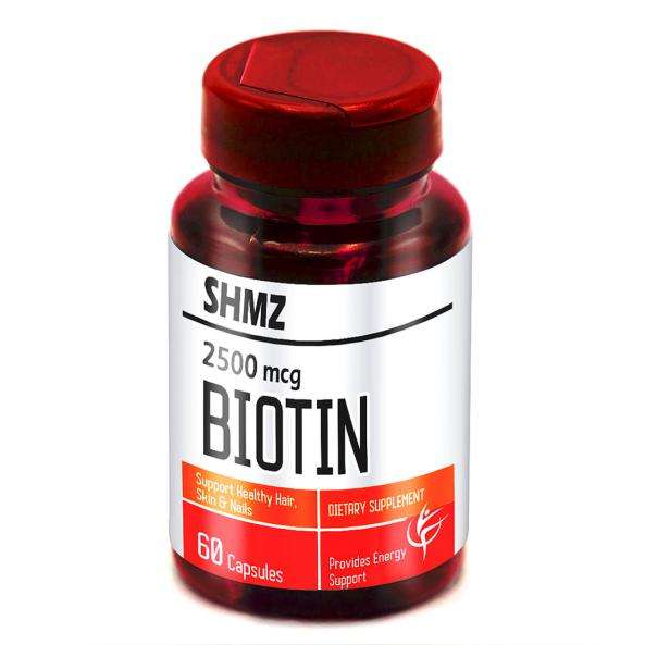 Biotin 2500 mcg – Hair, Skin & Nail Support Supplement