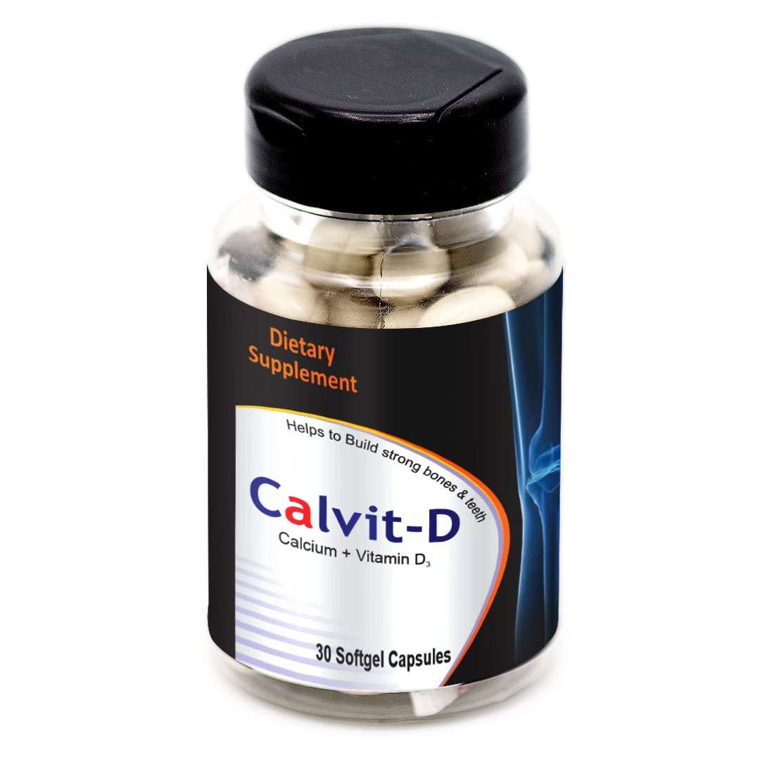 CalVit-D Vitamin D3 supplement for bone and immune support by SHMZ Pharma