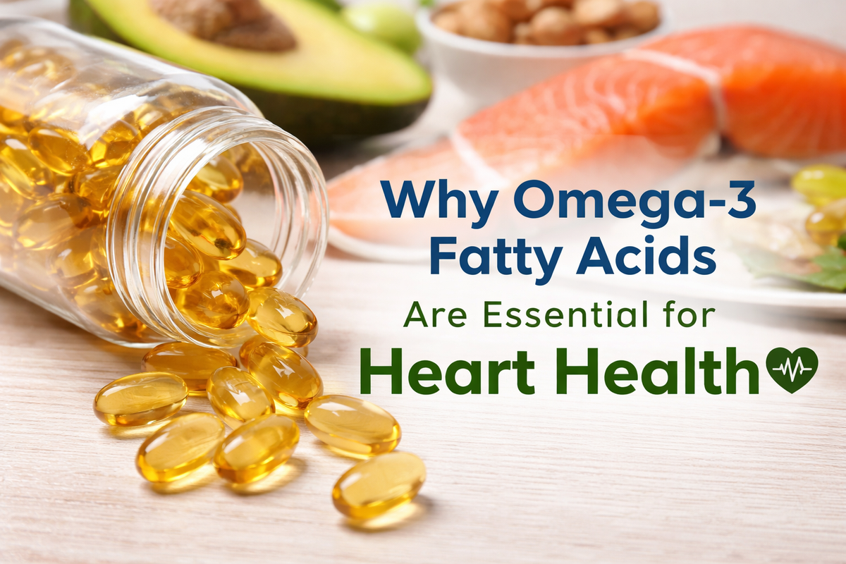 Omega-3 Benefits for Heart Health | SHMZ Pharma Pakistan