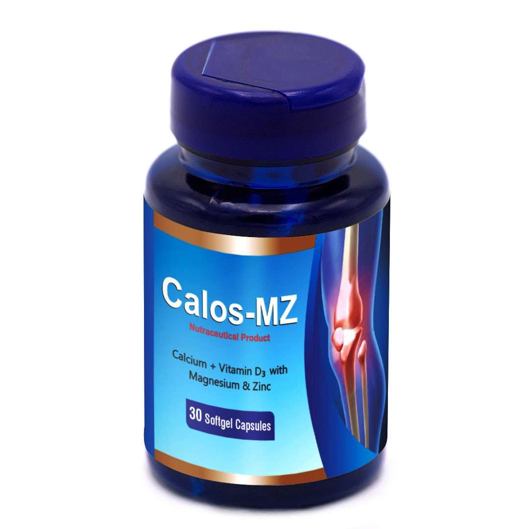 Calos-MZ multivitamin and multimineral daily wellness supplement by SHMZ Pharma